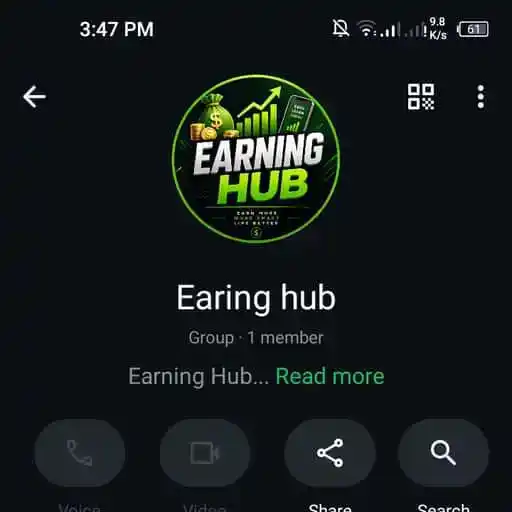 earing hub — business WhatsApp group