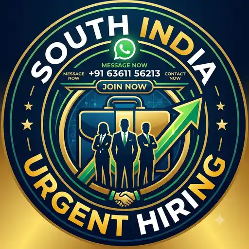 South India Urgent Hiring ๐จ โ jobs WhatsApp Group